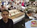 Torta evő verseny (1500 szelet) - V. Főtéri sokadalom