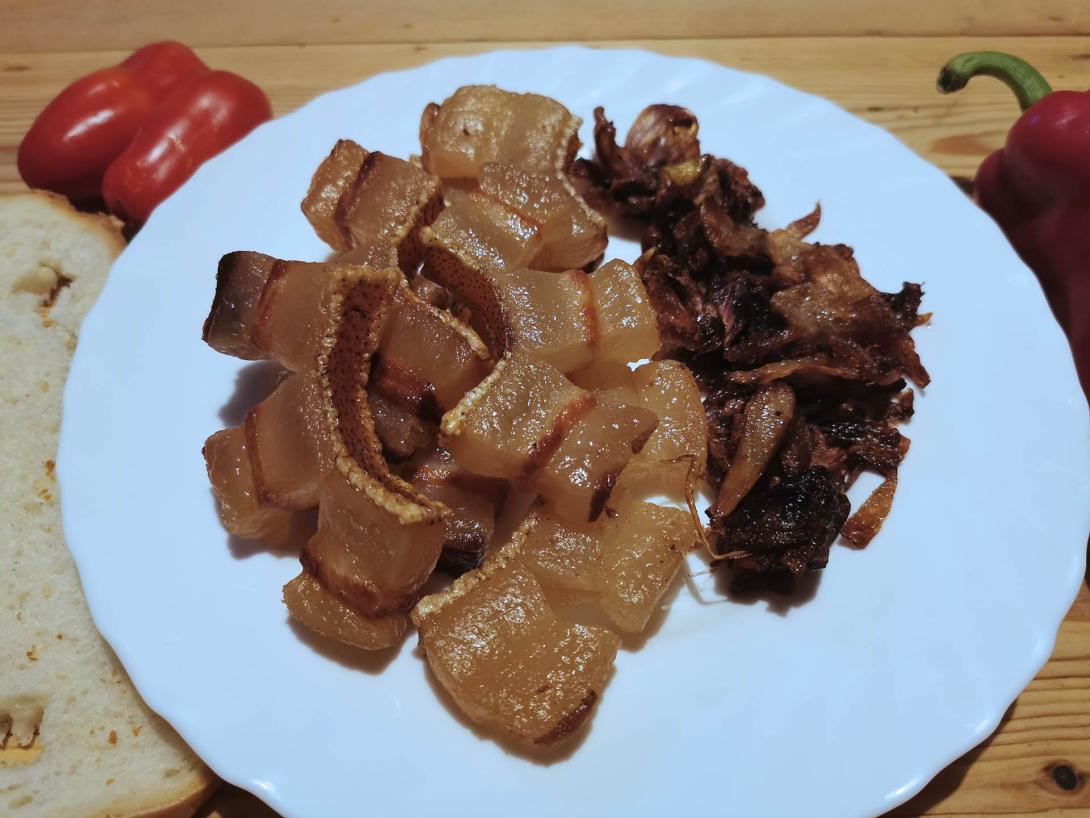 Sült húsos szalonna