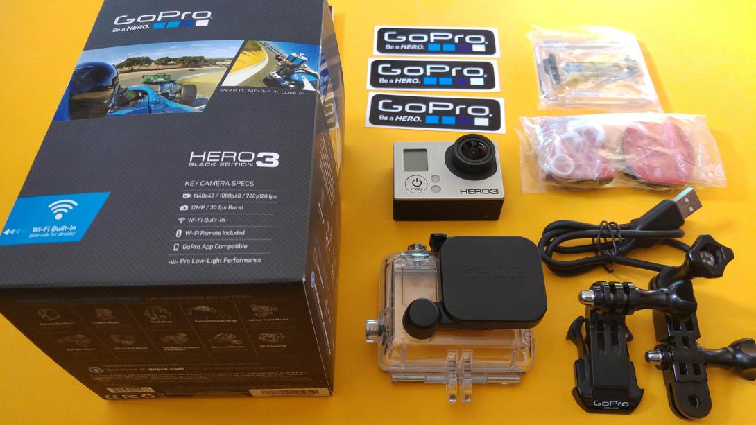 GoPro HD Hero3 Motorsports: Black Edition