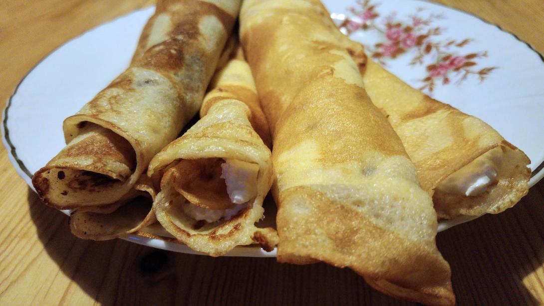 Klasszikus túrós palacsinta