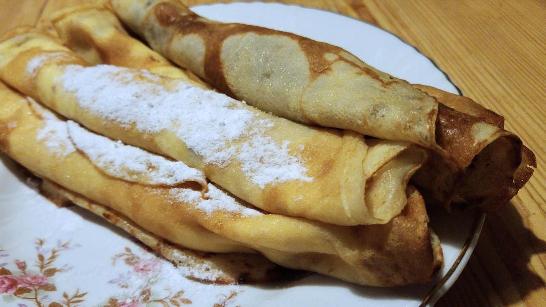 Klasszikus túrós palacsinta