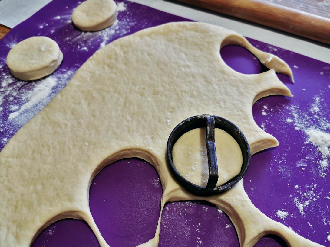 Szalagos fánk / farsangi fánk