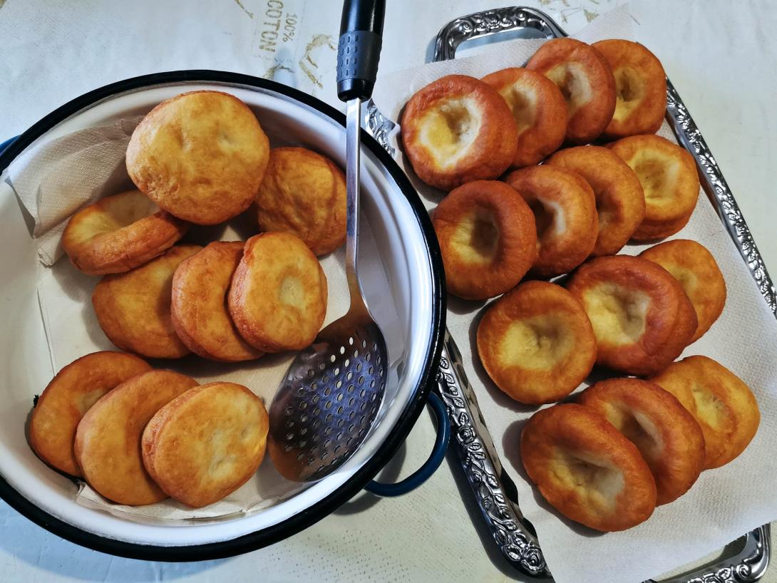 Szalagos fánk / farsangi fánk