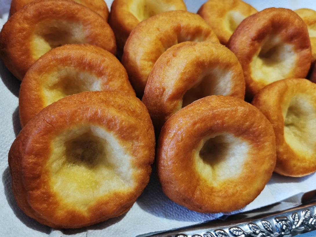 Szalagos fánk / farsangi fánk