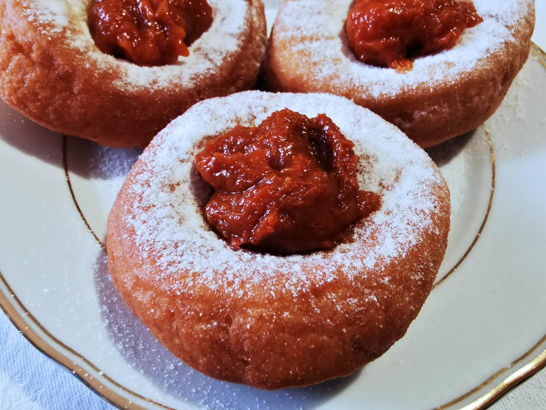 Szalagos fánk / farsangi fánk