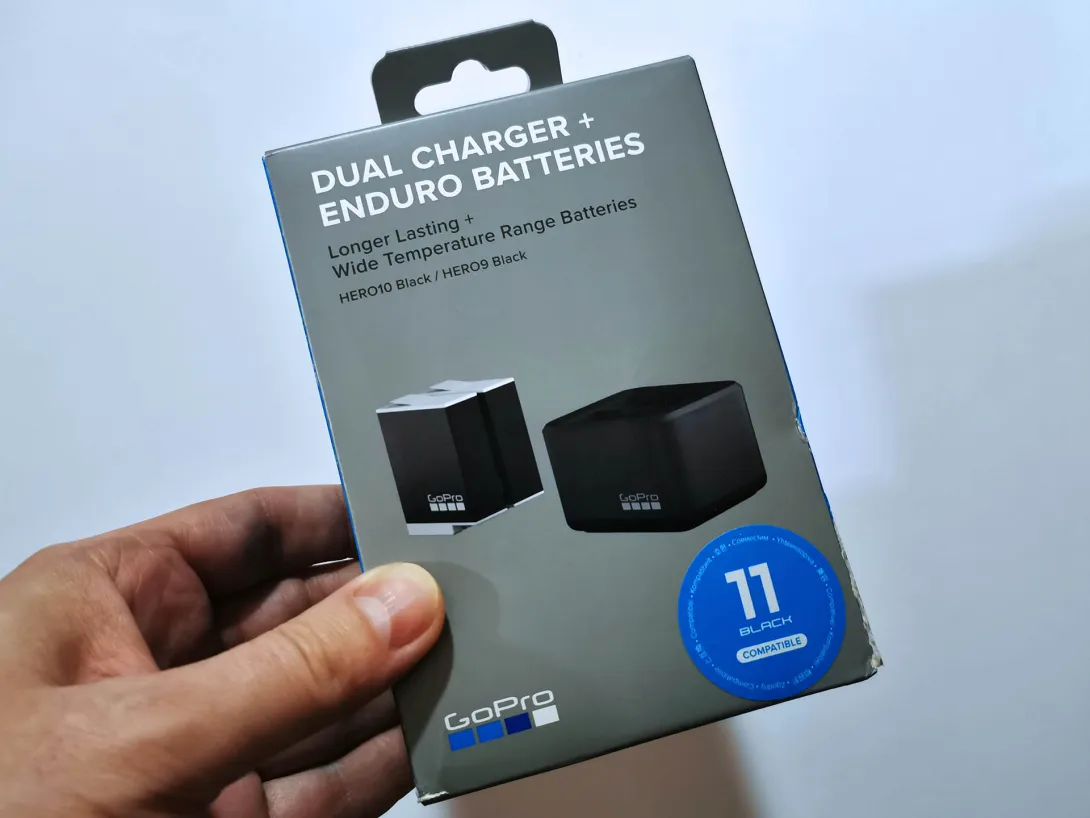 GoPro Dual Battery Charger + Enduro Batteries