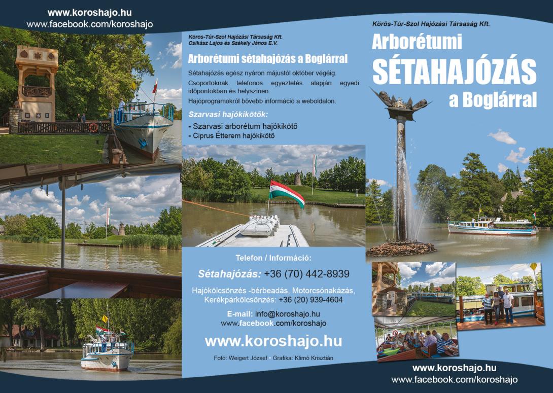 Körös-Túr-Szol Hajózási Társaság Kft. prospektus (2017)