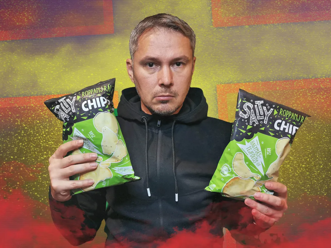 Salty hagymás-tejfölös ízű burgonyachips
