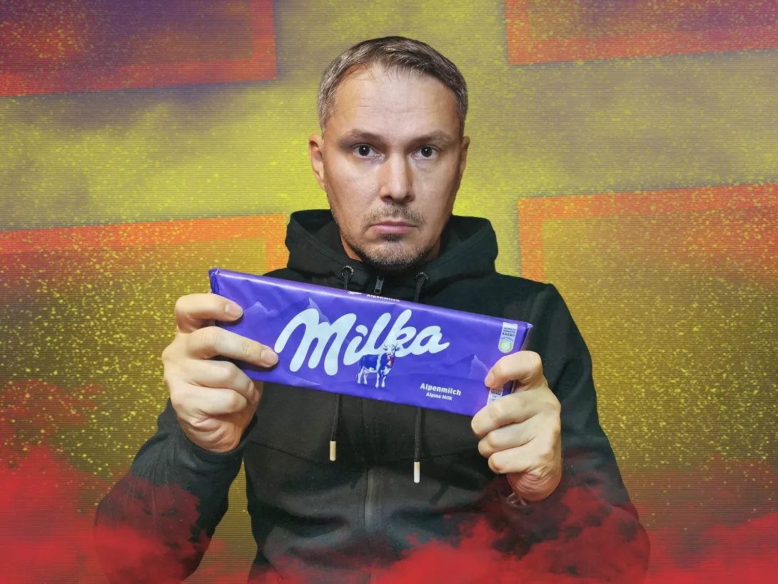 Óriás Milka alpesi táblás tejcsokoládé