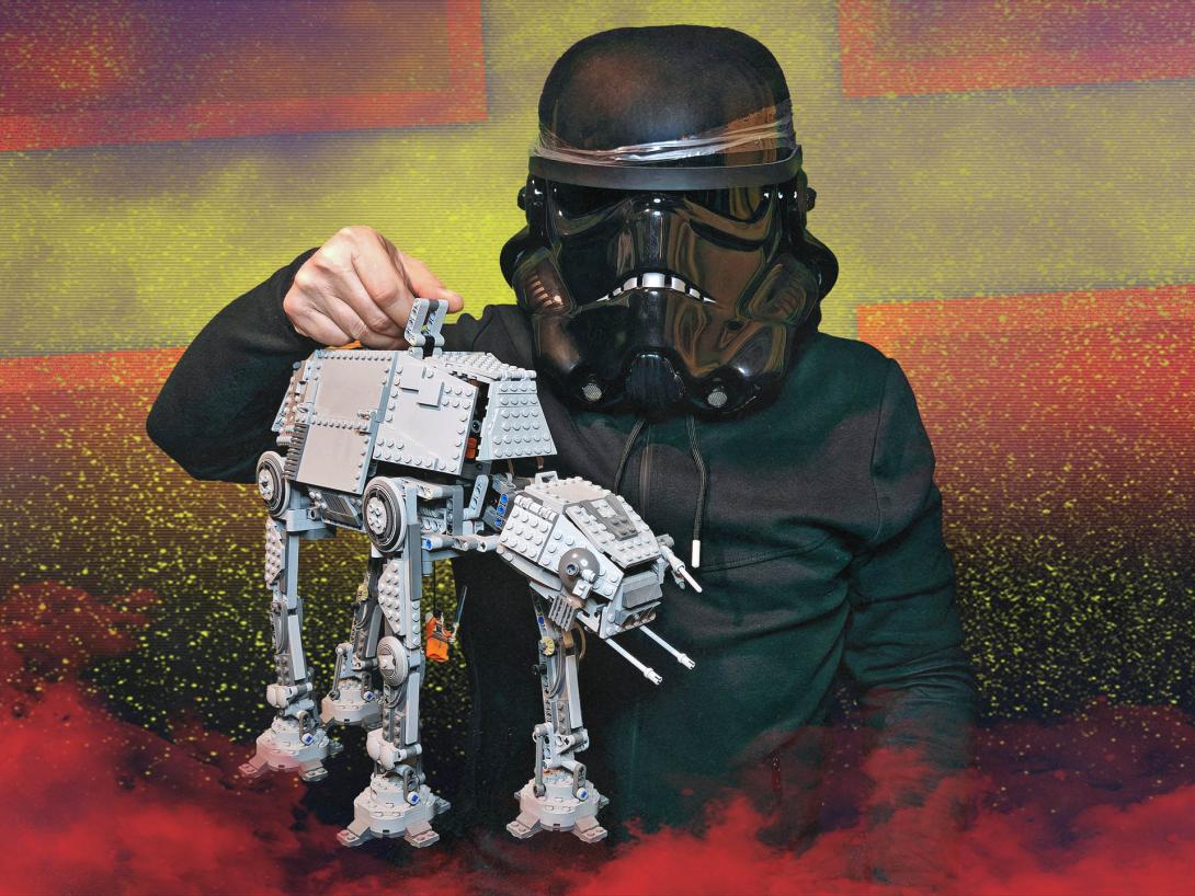 Star Wars: The Black Series Shadow Trooper, AT-AT Walker