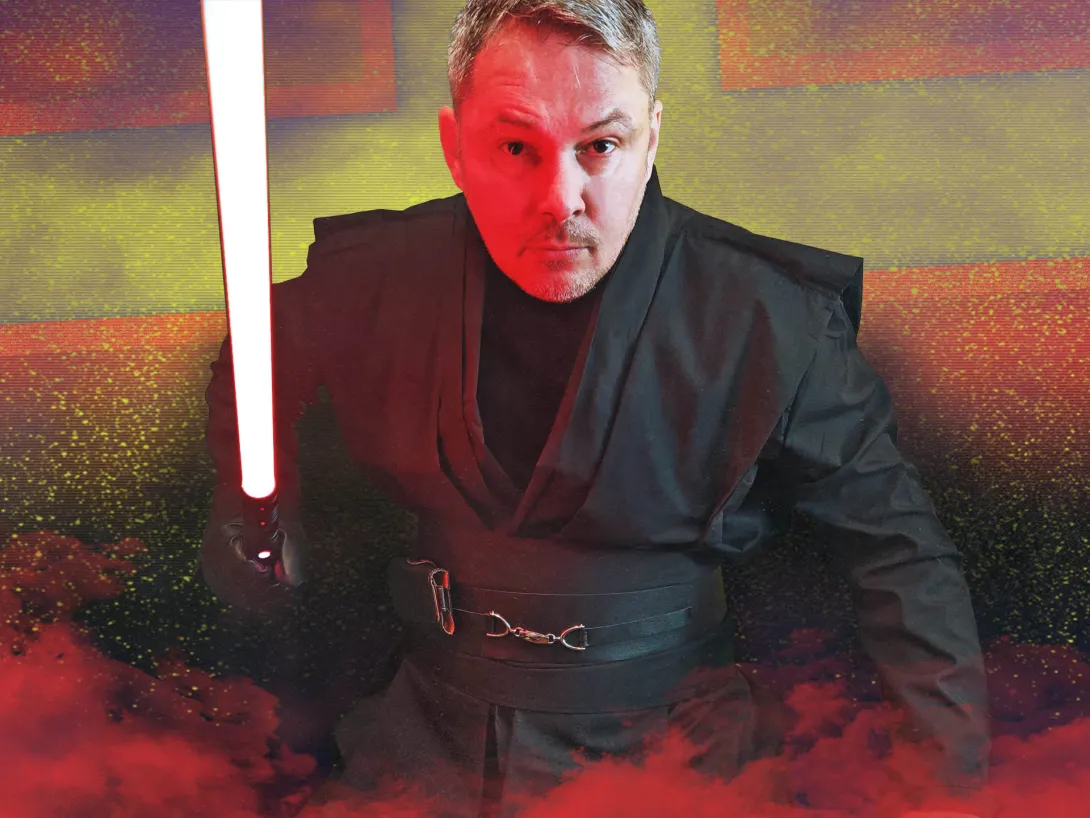 Star Wars: Dark Lord, the Darkest Knight, korábban Luke Skywalker tanítványa, aki a Sötét oldal felé fordult (Darth Christianus, Sith Lord)