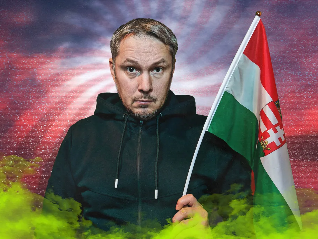 Ez a magyar zászló mindig velem van, amikor útra kelek zarándokként.