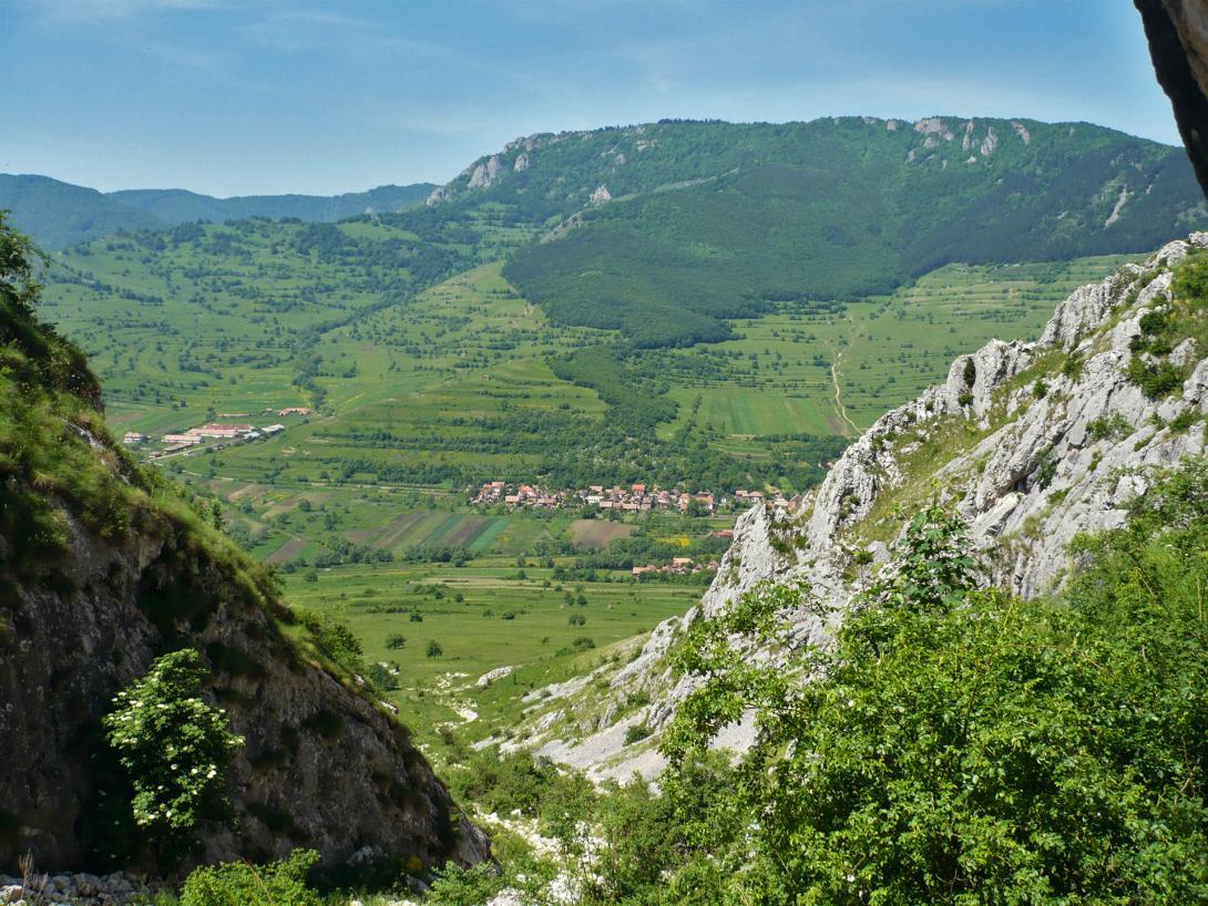 Torockó látképe, Székelykő (Piatra Secuiului), Torockó
