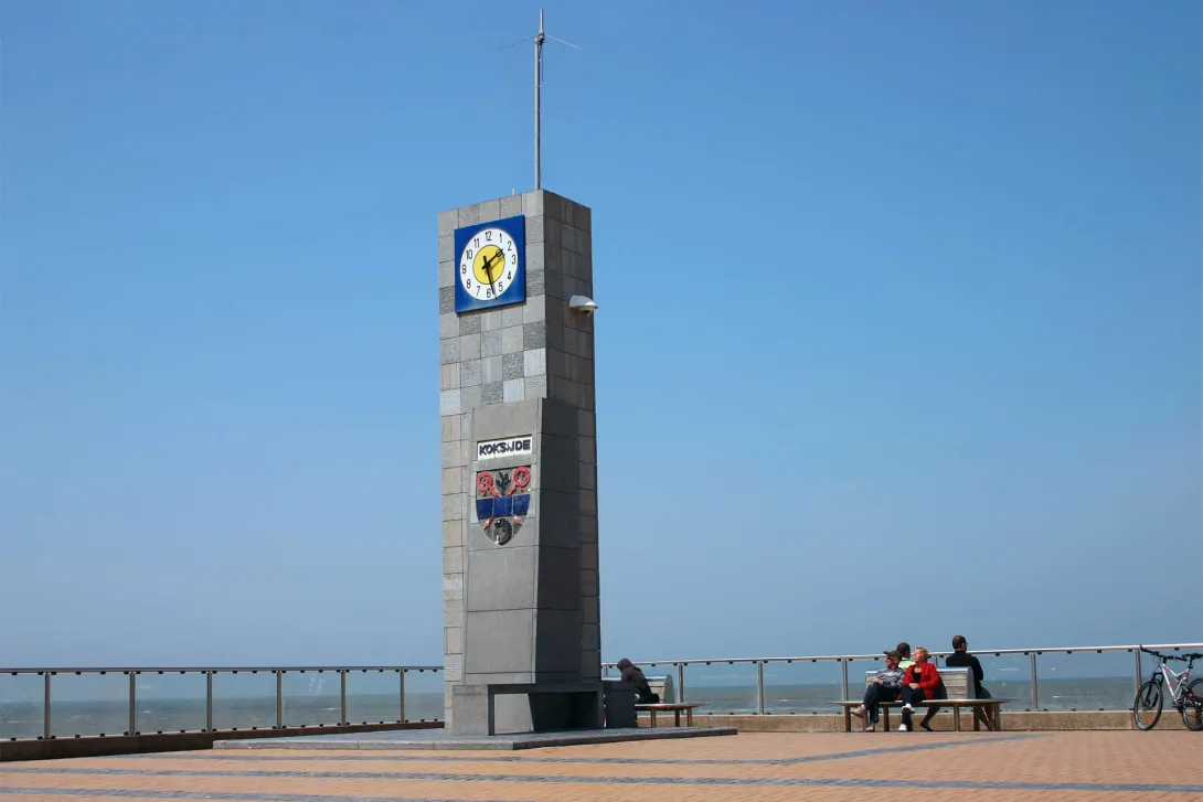 The new clock in Koksijde, Koksijde