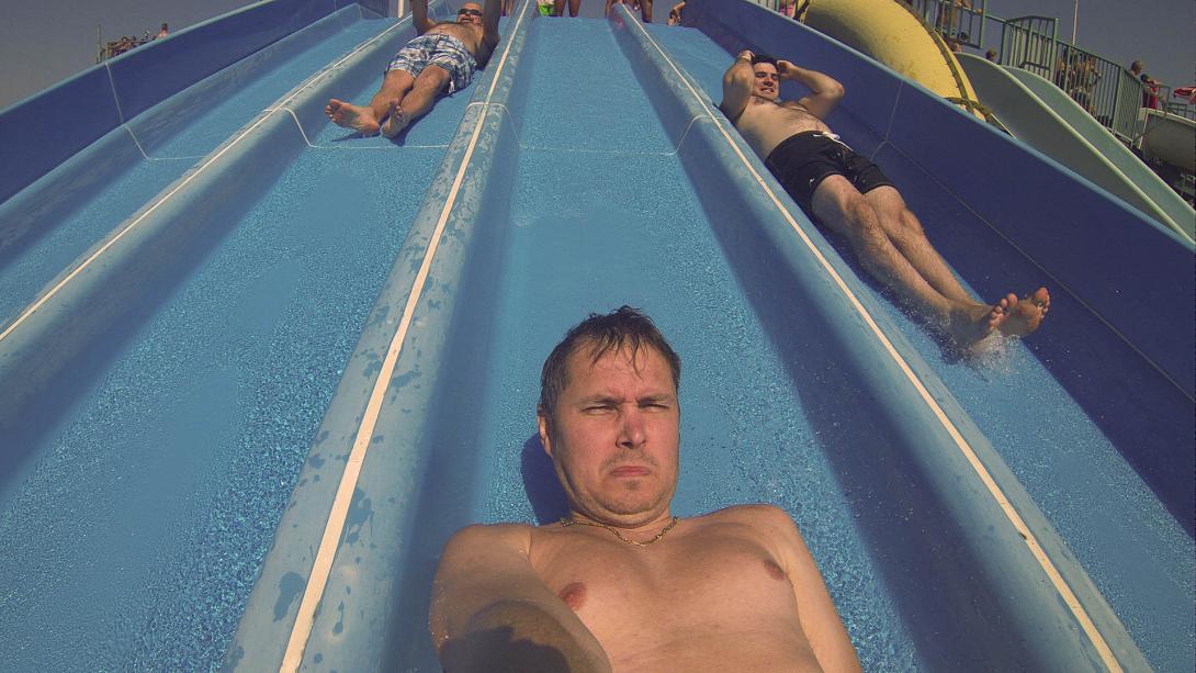 Hajdúszoboszló, Hungarospa, Aquapark (Négypályás versenycsúszda)