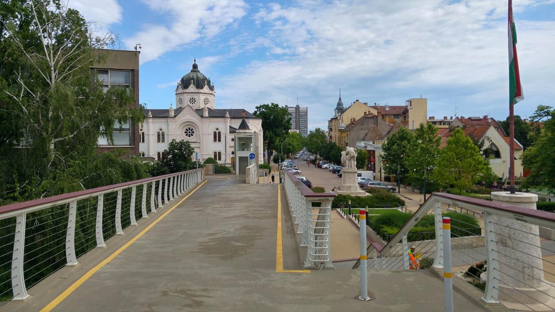 Tiszavirág híd, Szolnok