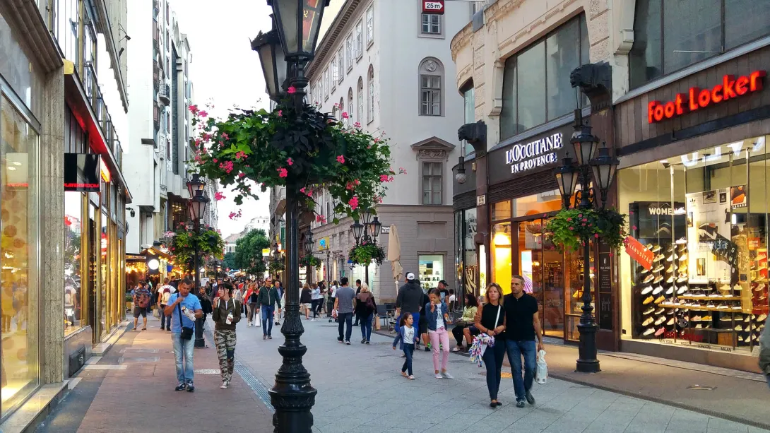 Váci utca és környéke, Budapest