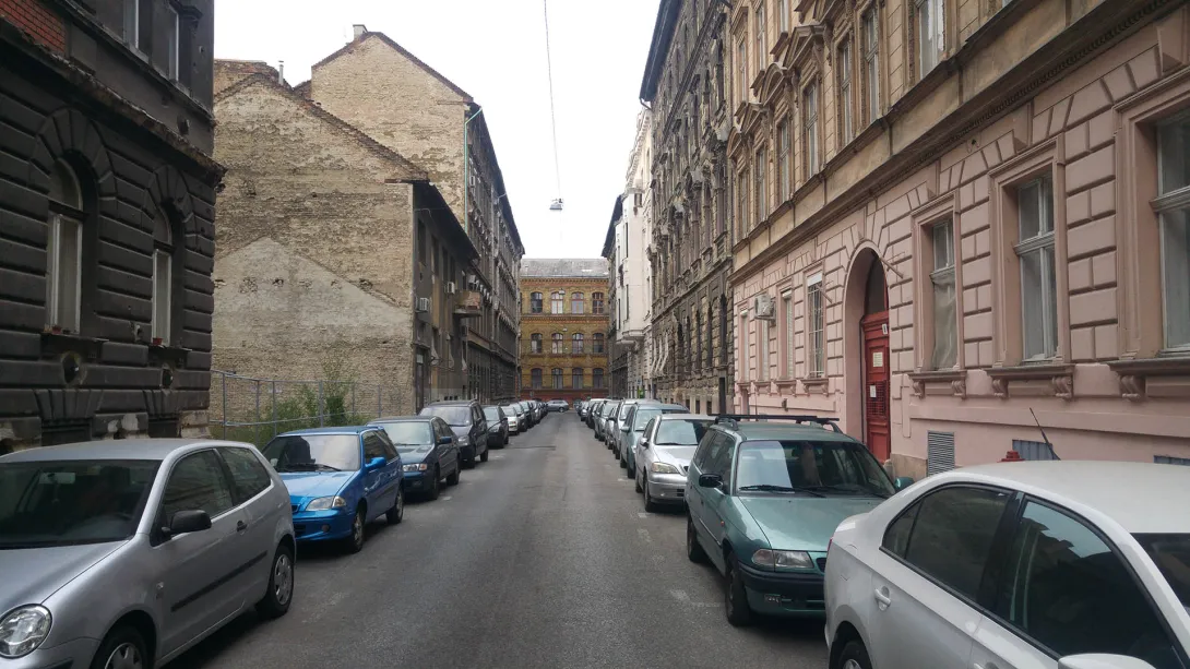 Egy utca részlet, Budapest