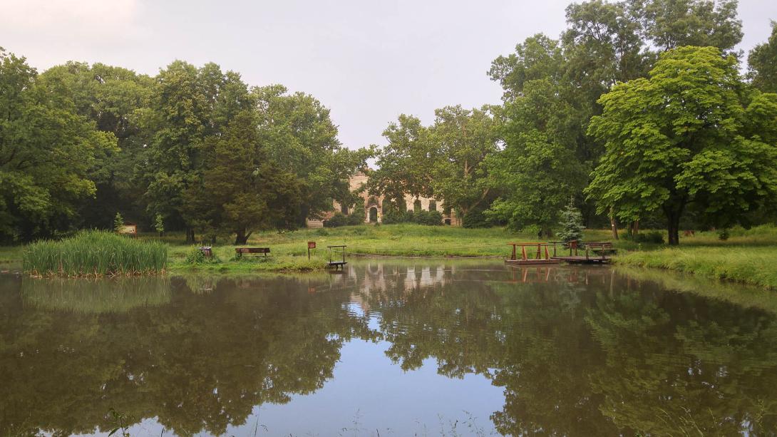 Wenckheim kastély tó, Póstelek