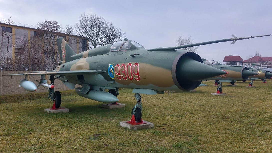 MiG-21MF „96-os” sugárhajtású vadászrepülőgép