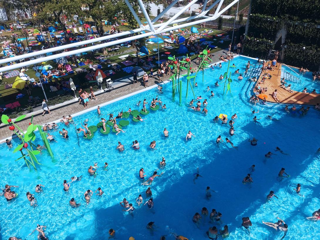 Felnőt kalandmedence, Aquaticum Debrecen Spa