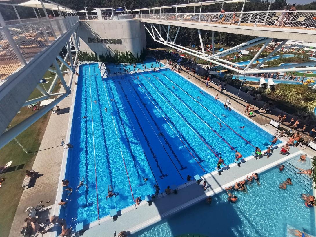 Úszómedence, Aquaticum Debrecen Spa