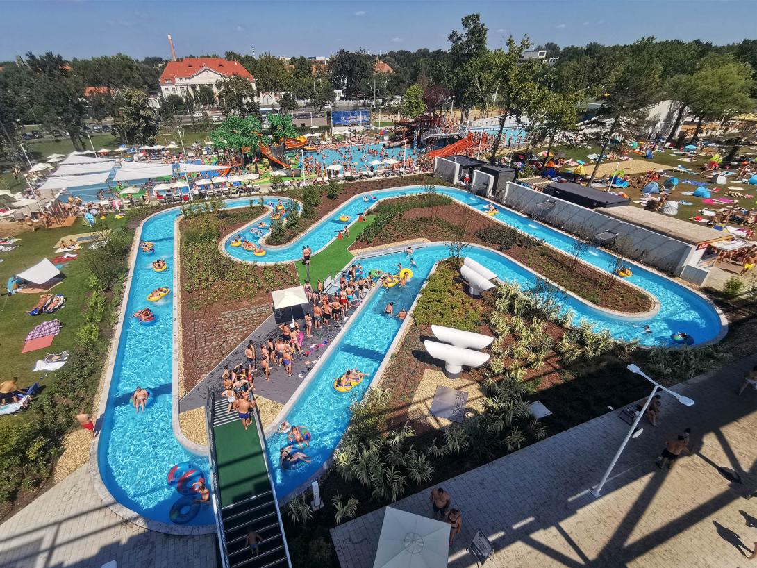 Lassú folyó, Aquaticum Debrecen Spa