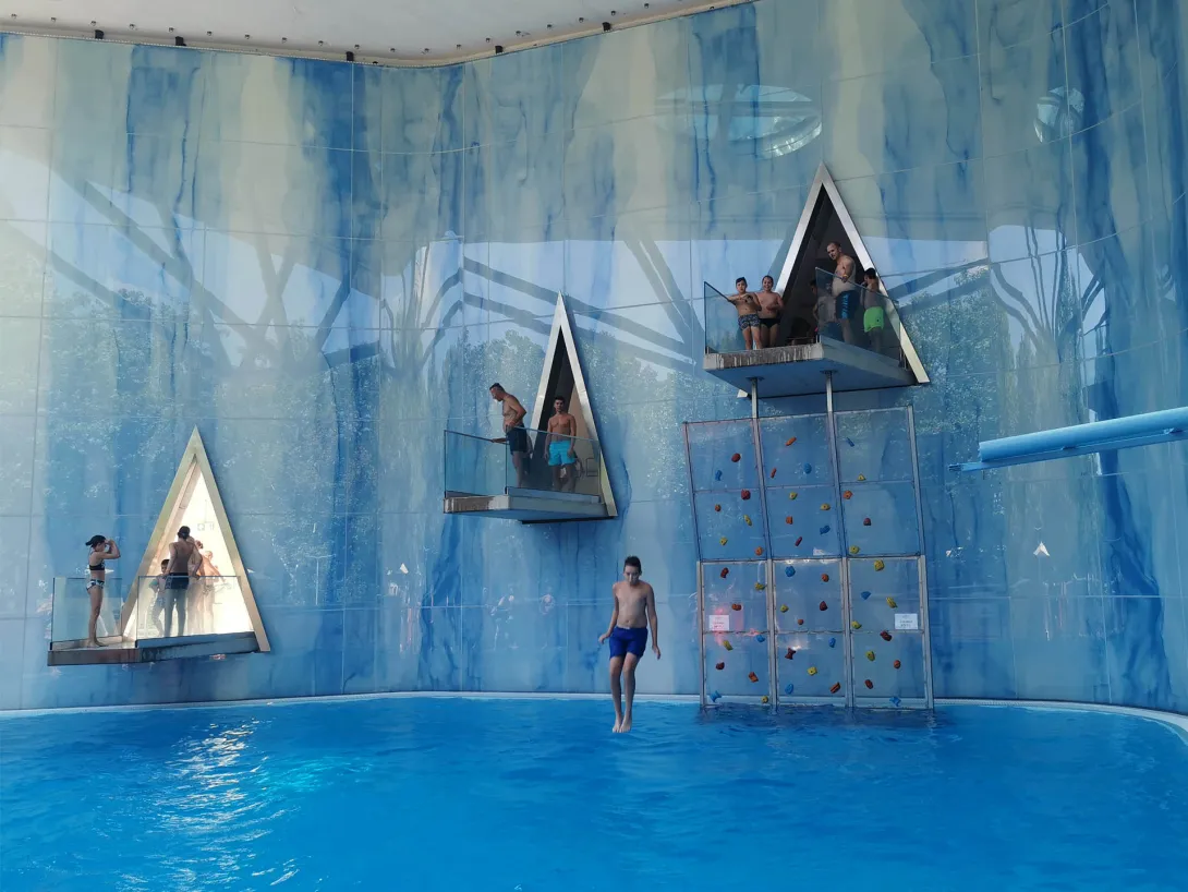 Ugróplatform, Aquaticum Debrecen Spa
