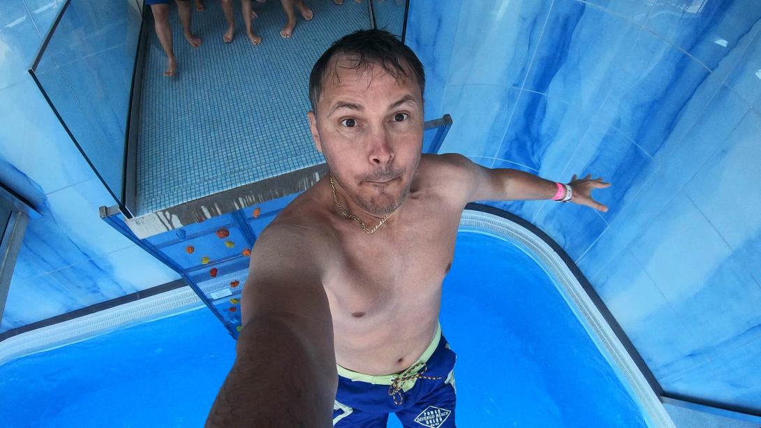 Ugrálómedence (ugróplatform 4,7 m ugrómagasság), Aquaticum Debrecen Spa