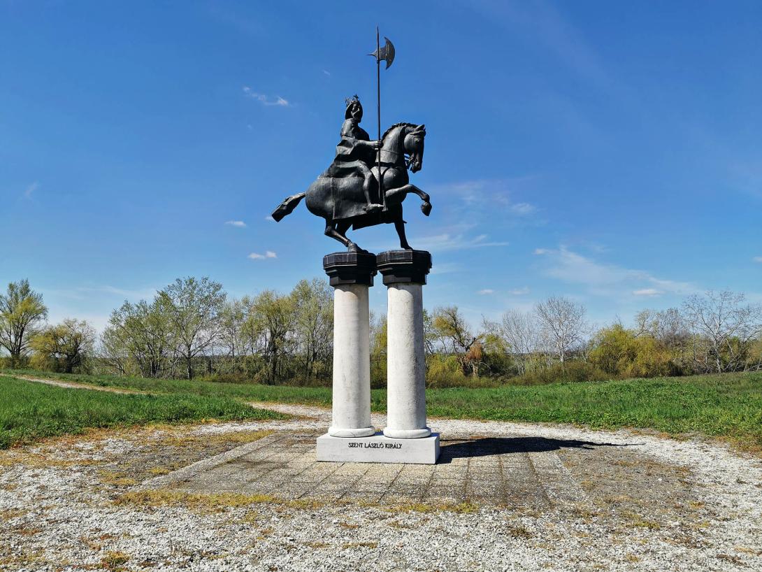 Szent László szobor, Vésztő- Mágor