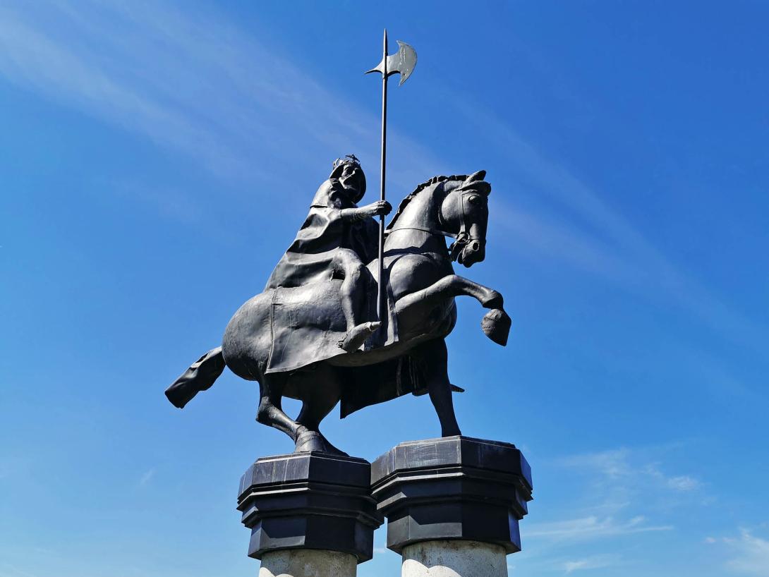 Szent László szobor, Vésztő- Mágor