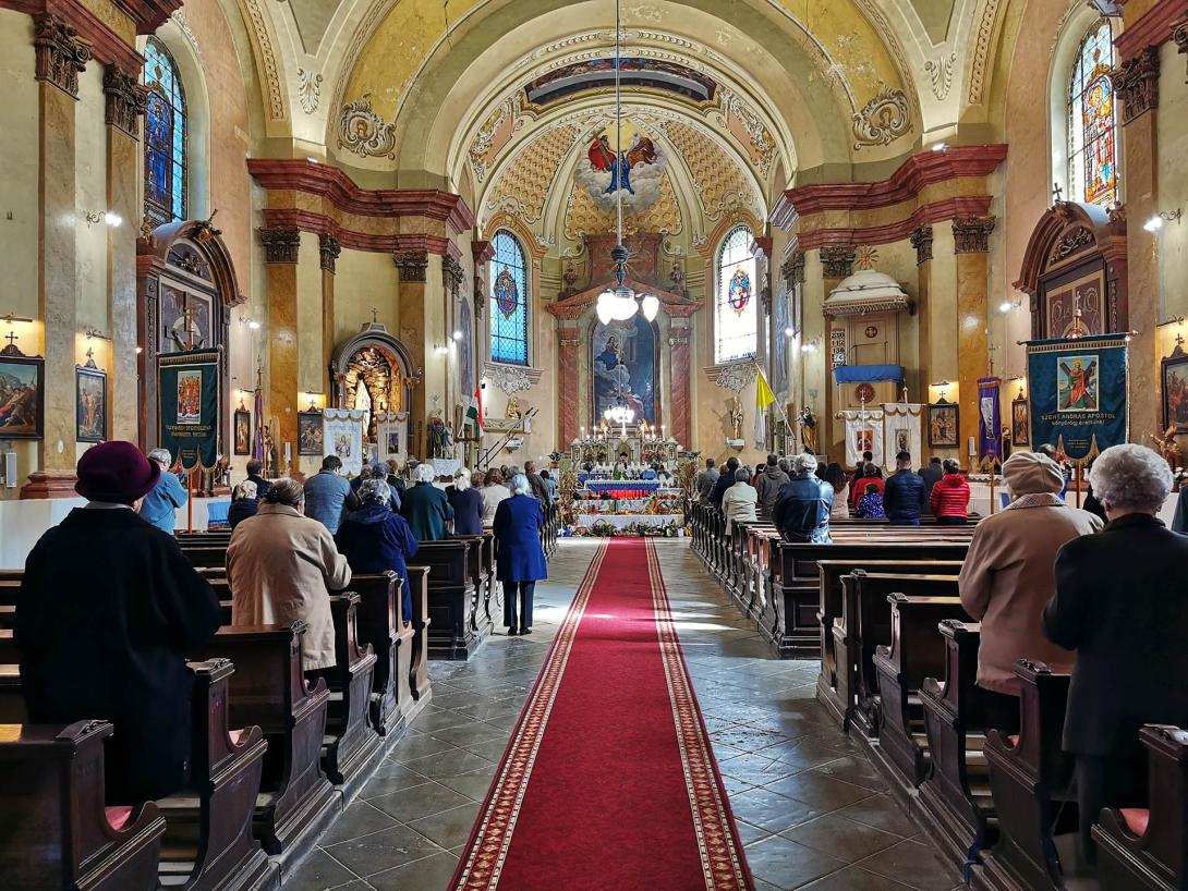 Terményáldás és betakarítás hálaadás, Szent Imre Katolikus Templom