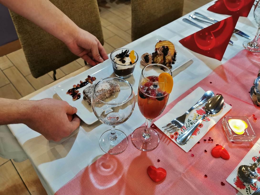 Beteljesülés (Valentin napi menüsor)