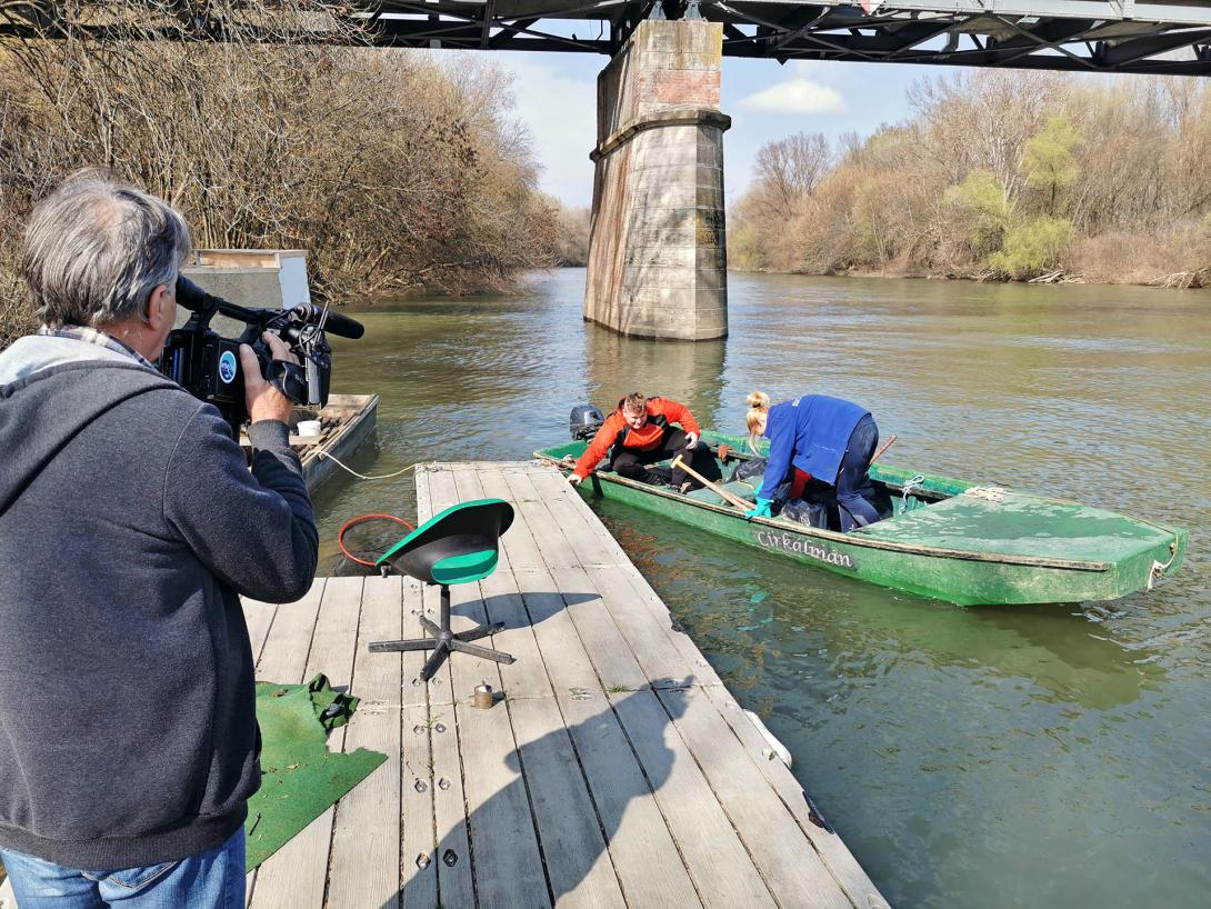 "Tavaszi nagytakarítás - takarítsuk ki együtt a természetet!", Gyomaendrőd, Csicsergő vizitúra megállóhely