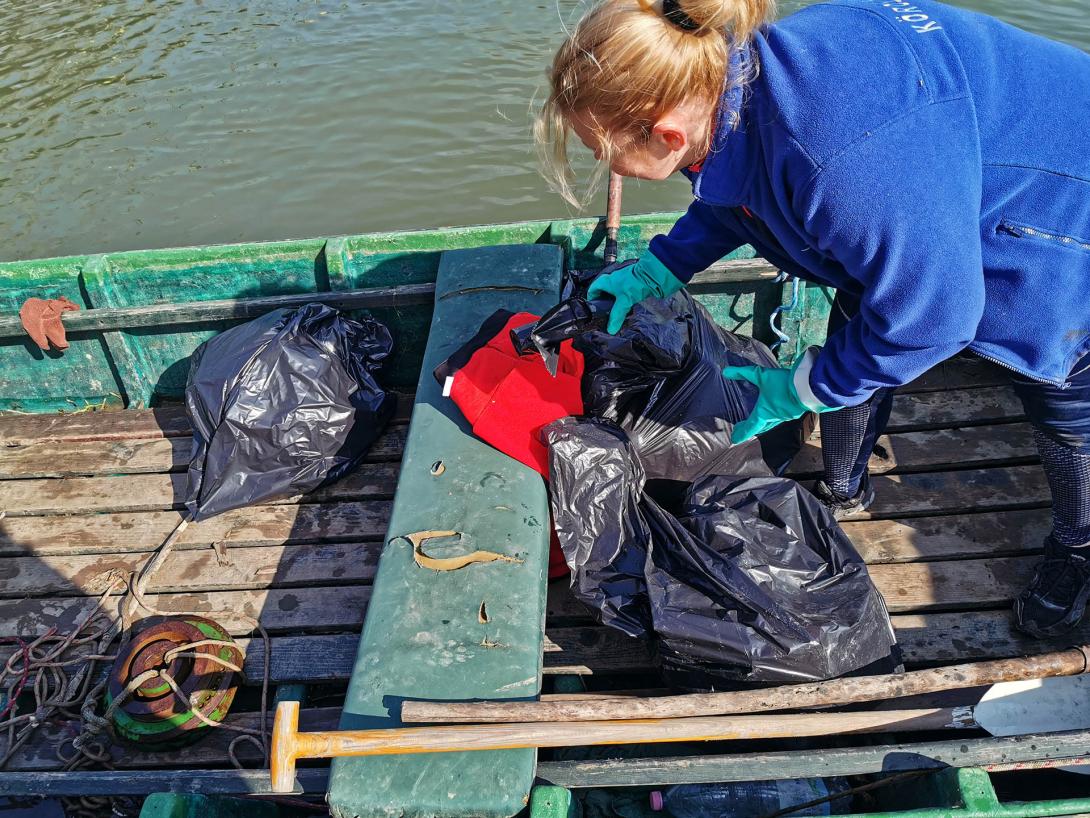 "Tavaszi nagytakarítás - takarítsuk ki együtt a természetet!", Gyomaendrőd, Csicsergő vizitúra megállóhely