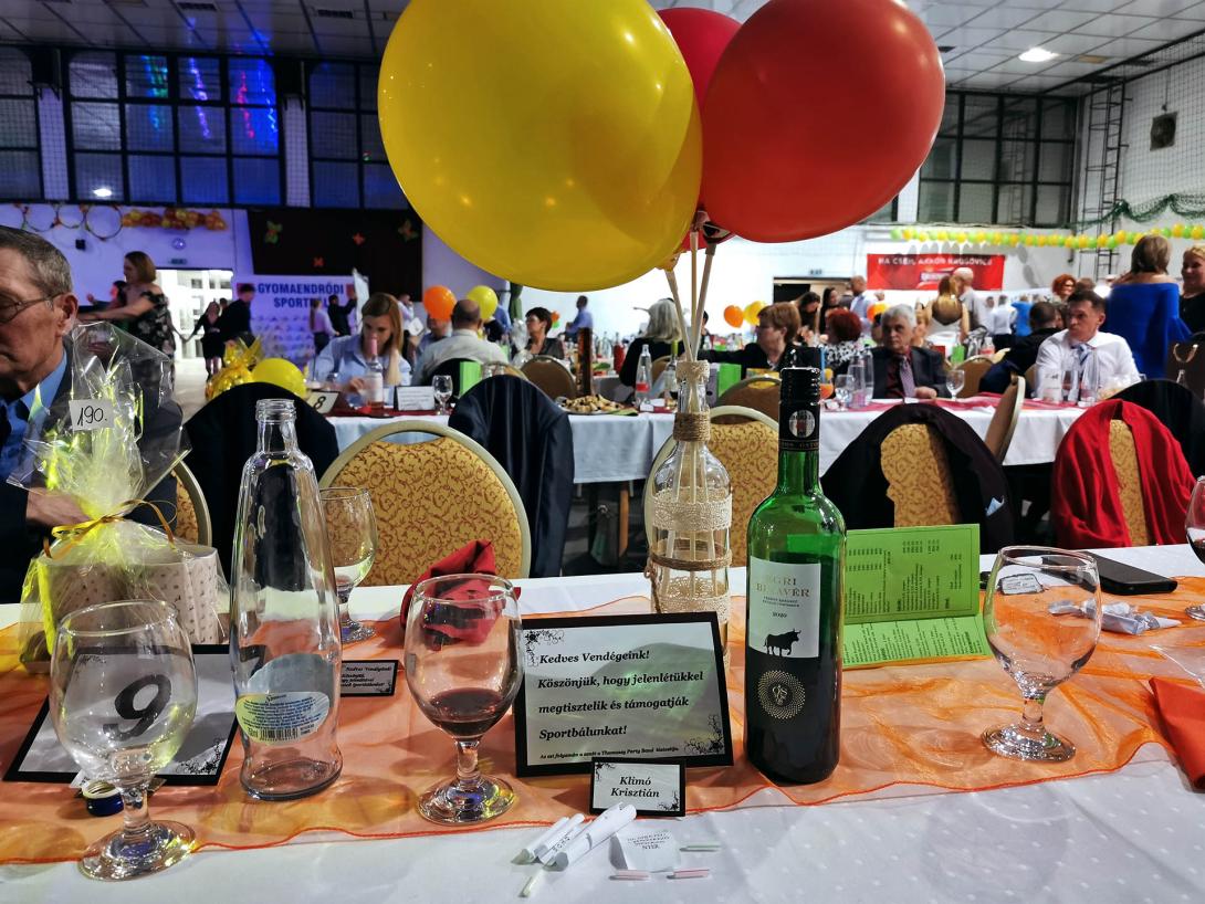 VI. Gyomaendrődi Sportbál, Varga Lajos Sportcsarnok