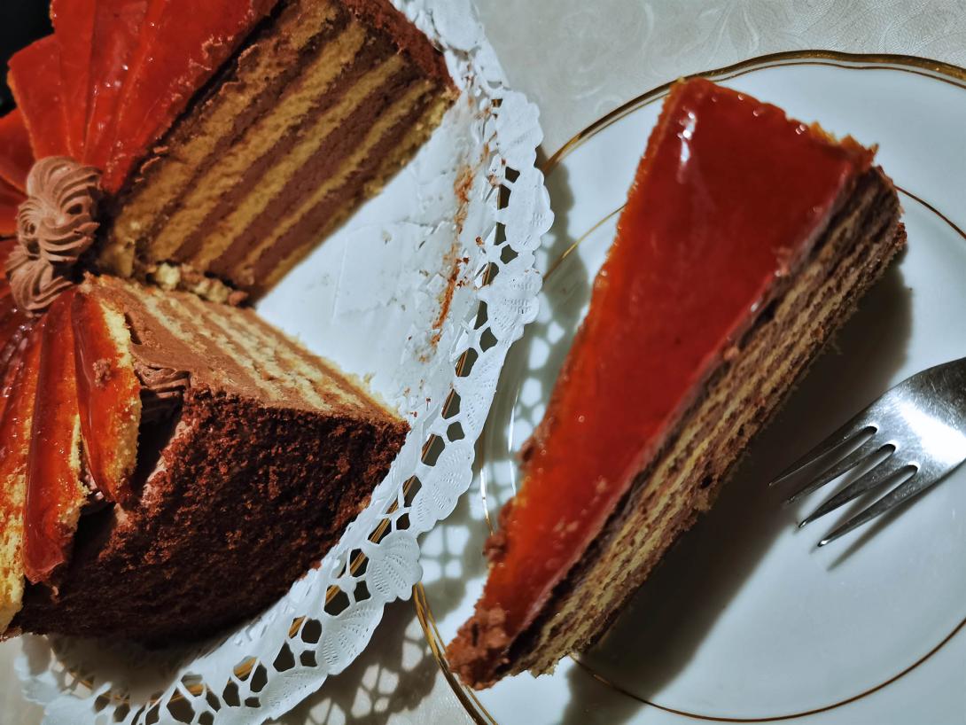 20 szeletes dobostorta