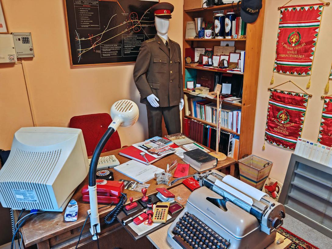 Korabeli parancsnoki iroda, Polgári Védelmi Bázis, Gyomaendrőd Korabeli parancsnoki iroda, Polgári Védelmi Bázis, Gyomaendrőd