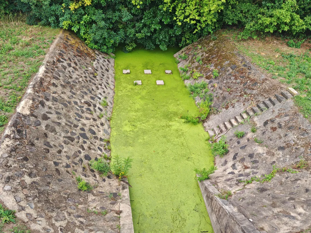 Folyáséri-főcsatorna betorkollása, Folyáséri gátőrház