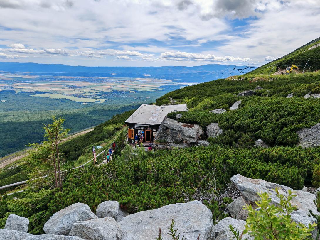 Kő-pataki menedékház (Skalnatá chata, 1732 m), Magas-Tátra, Szlovákia