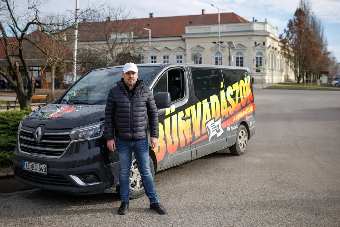 Utcafórum Gyomaendrődön a Bűnvadászokkal